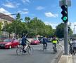 Răzvan Burleanu și colegii din FRF, cu bicicletele prin Wurzburg // foto: GSP