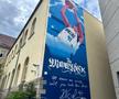 Muralul de la școala la care a învățat Dirk Nowitzki, în Wurzburg // FOTO: GSP