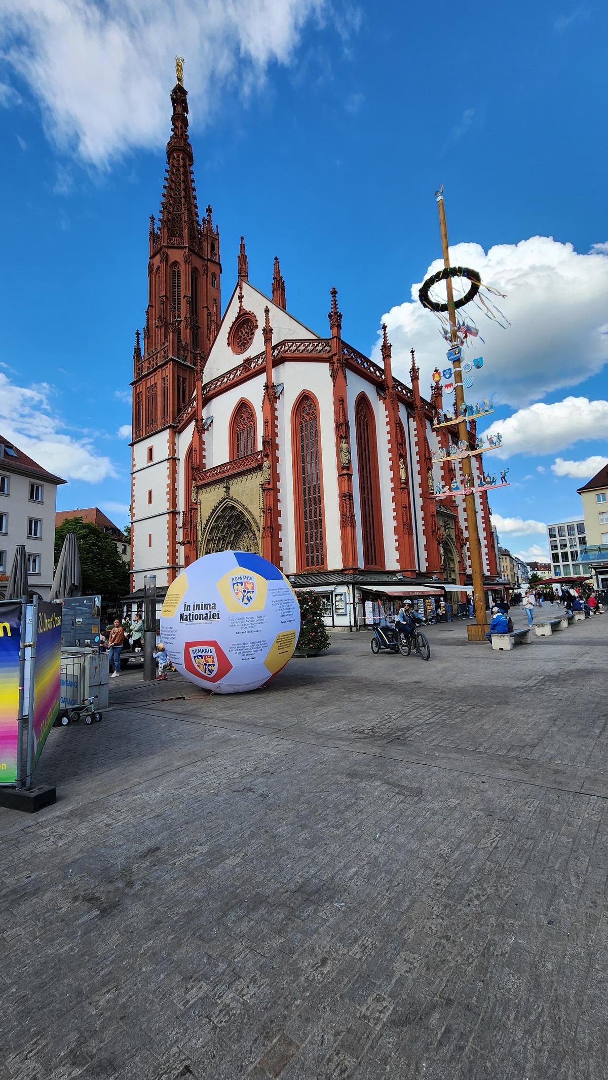 Cum arată Wurzburg, orașul în care România se pregătește pentru EURO 2024