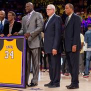 Jerry West în 2013, la retragerea lui Shaquille O'Neal Foto: Imago