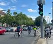 Răzvan Burleanu și colegii din FRF, cu bicicletele prin Wurzburg // foto: GSP