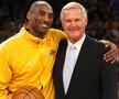 Jerry West în 2010, cu Kobe Bryant Foto: Imago