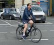 Răzvan Burleanu, cu bicicleta prin Wurzburg // foto: GSP