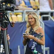 Ellie Collins, jurnalistă de la Channel 4 Sport UK a fost prezentă la Cehia - Anglia, Under 21