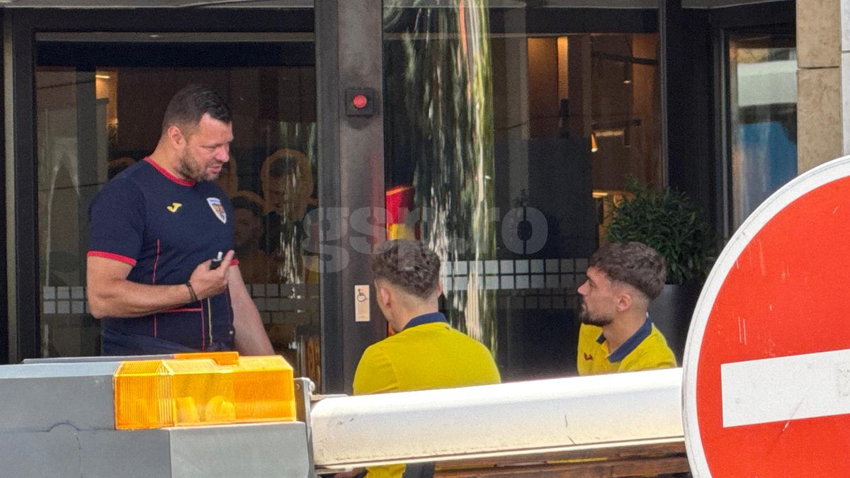 A doua zi după penalty-ul ratat cu Italia, Louis Munteanu a fost băgat „în ședință” de oficialii FRF, chiar în fața hotelului