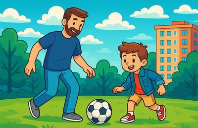 Cum am reușit să-mi conving copilul să treacă de la jocurile online de fotbal la fotbalul real