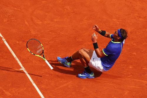 Rafael Nadal la Roland Garros 2017 Foto: Guliver/GettyImages