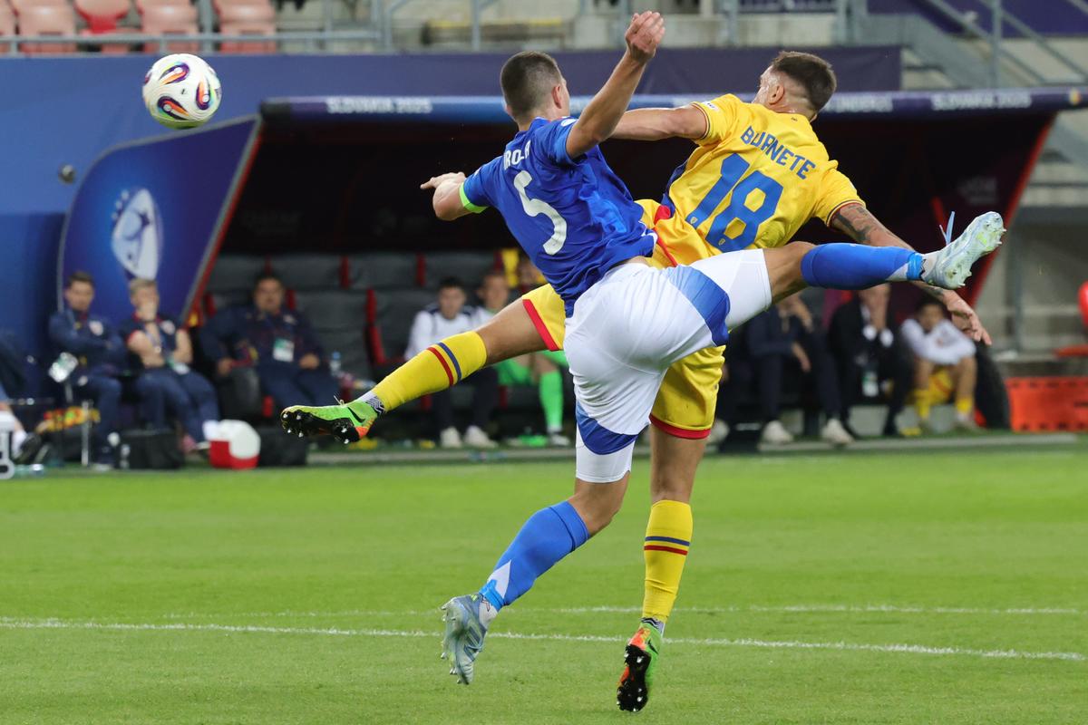 Imagini bune de la Italia U21 - România U21