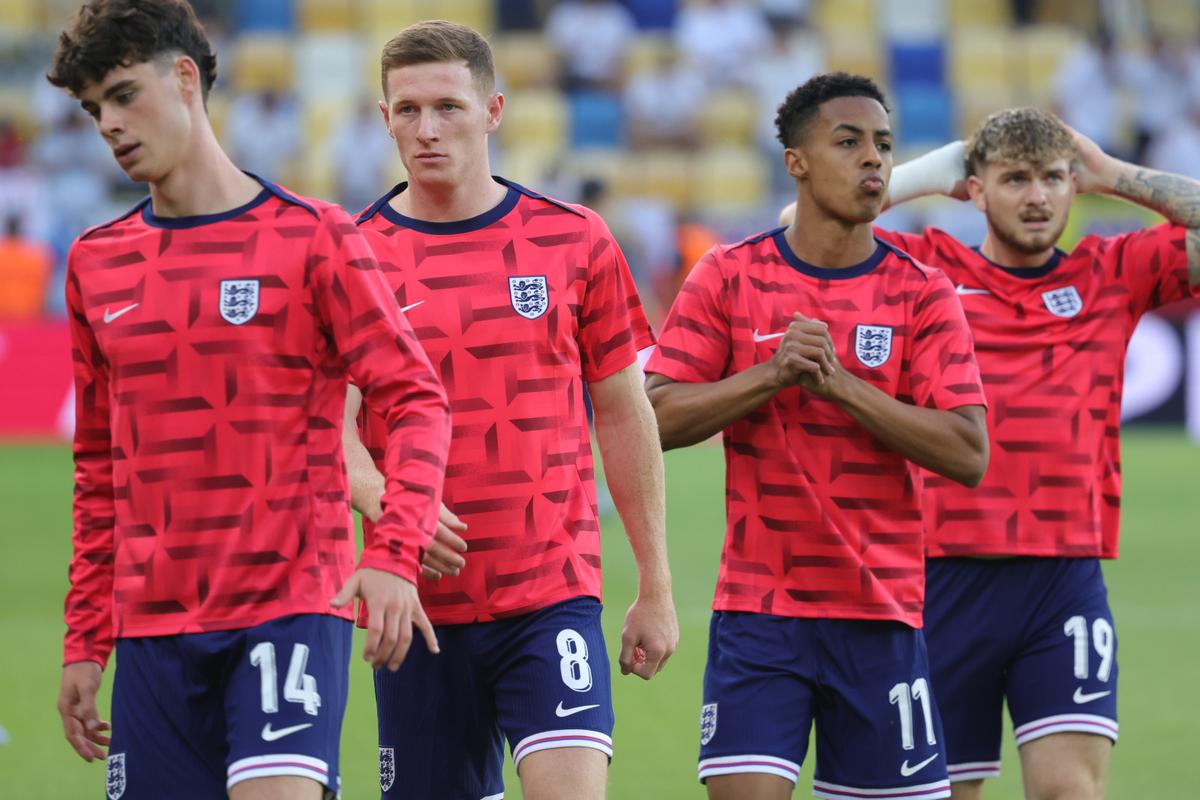 Cehia U21 - Anglia U21, imagini premergătoare partidei