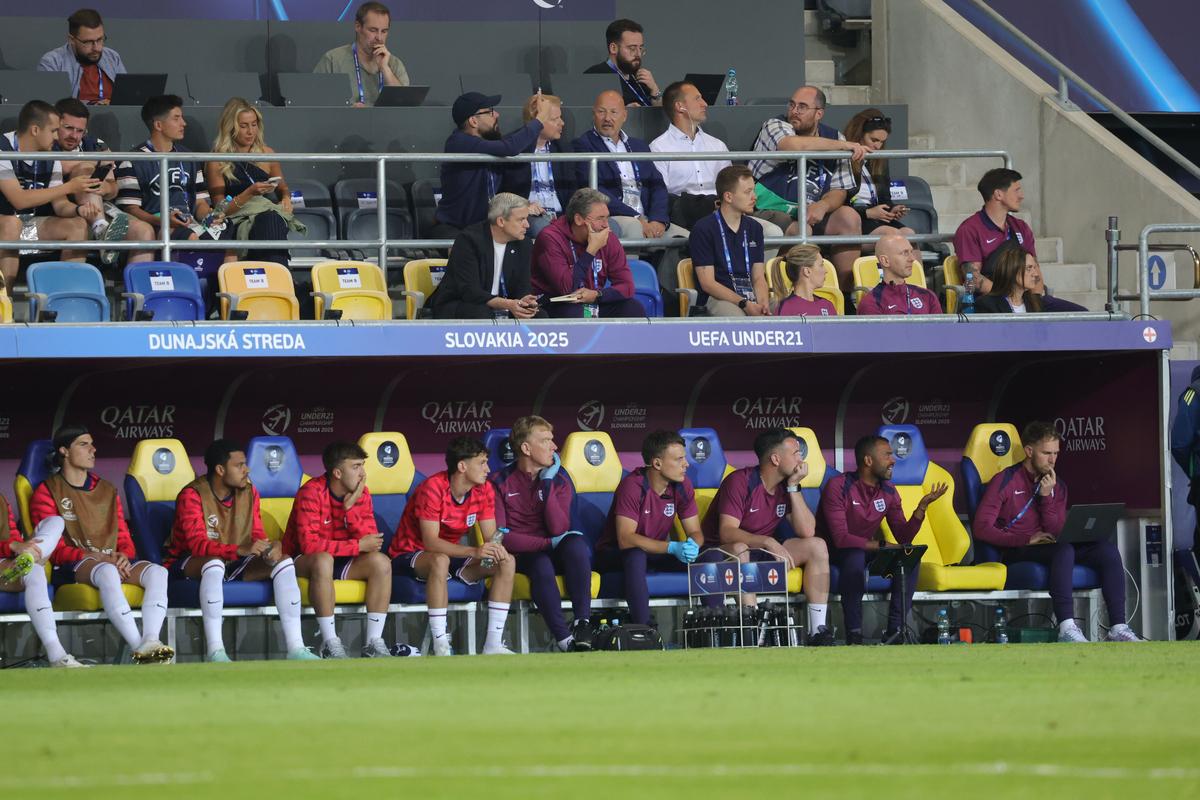 Staruri pe metru pătrat la banca tehnică a Angliei de la Europeanul U21: câștigători de Liga Campionilor și campioni din Premier League