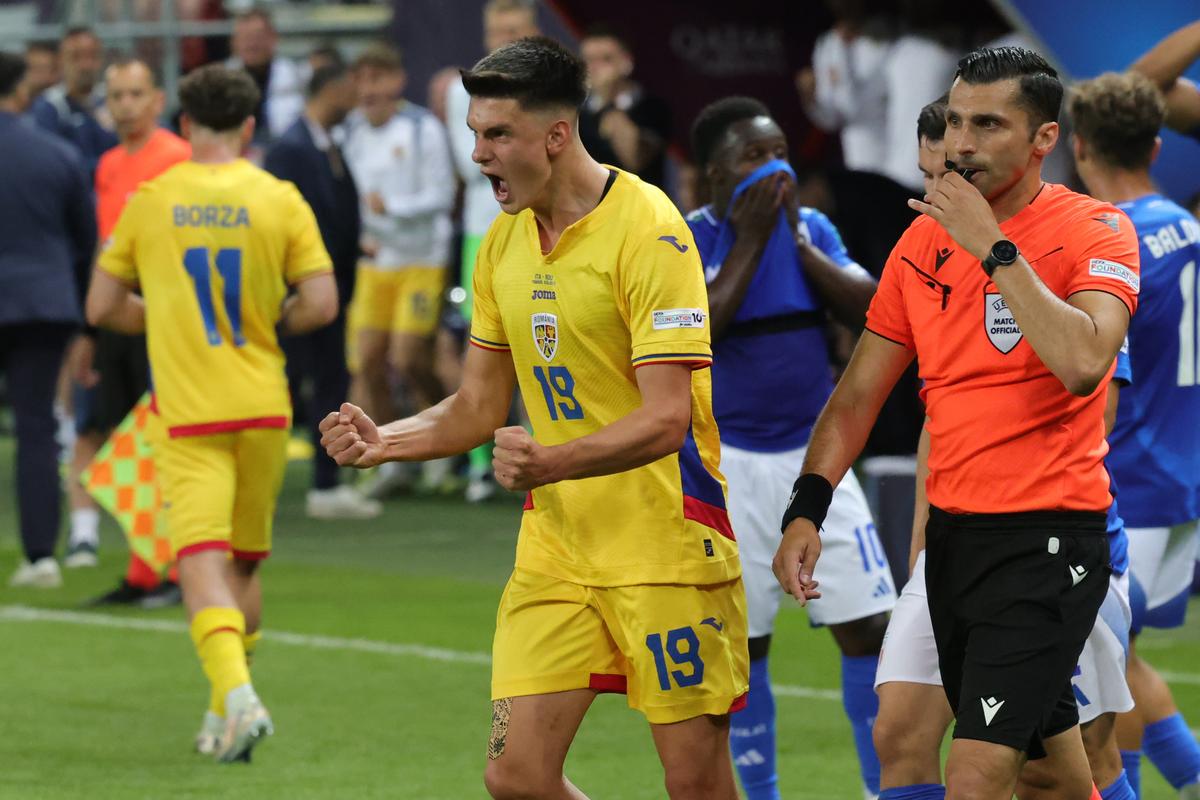 Imagini bune de la Italia U21 - România U21