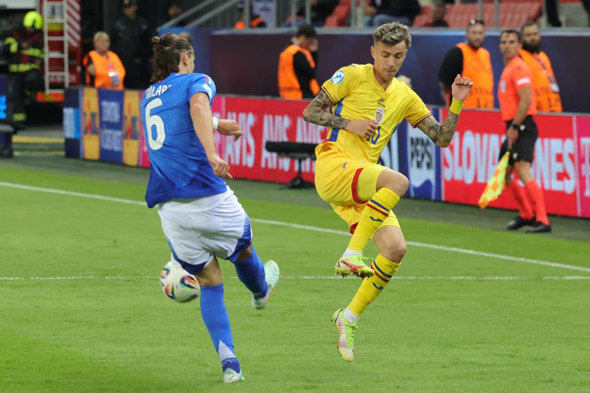Imagini bune de la Italia U21 - România U21