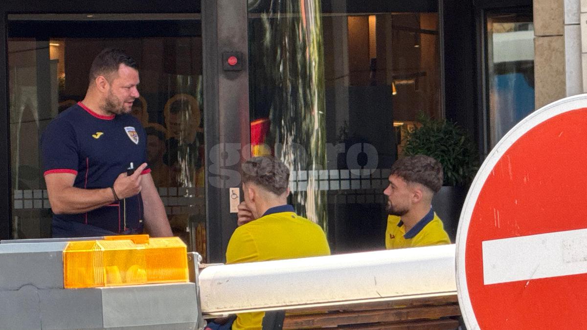 A doua zi după penalty-ul ratat cu Italia, Louis Munteanu a fost băgat „în ședință” de oficialii FRF, chiar în fața hotelului