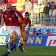 Jan Koller, în Cehia - România din 2004 / foto: Guliver/Getty Images