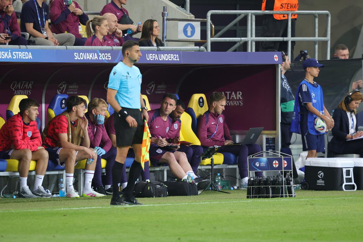 Staruri pe metru pătrat la banca tehnică a Angliei de la Europeanul U21: câștigători de Liga Campionilor și campioni din Premier League