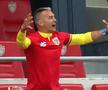 Daniel Pancu, nervos în timpul meciului cu Italia U21 / FOTO: Ionuț Iordache (GSP)
