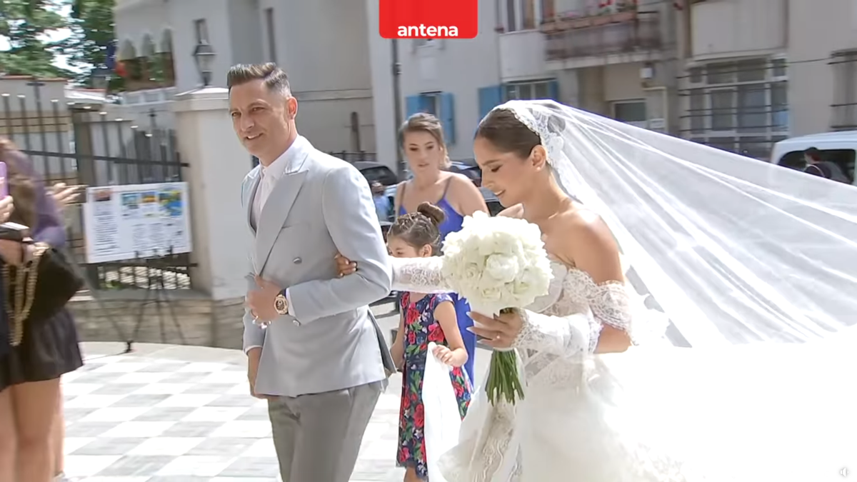 Imagini de la nunta lui Florinel Coman
