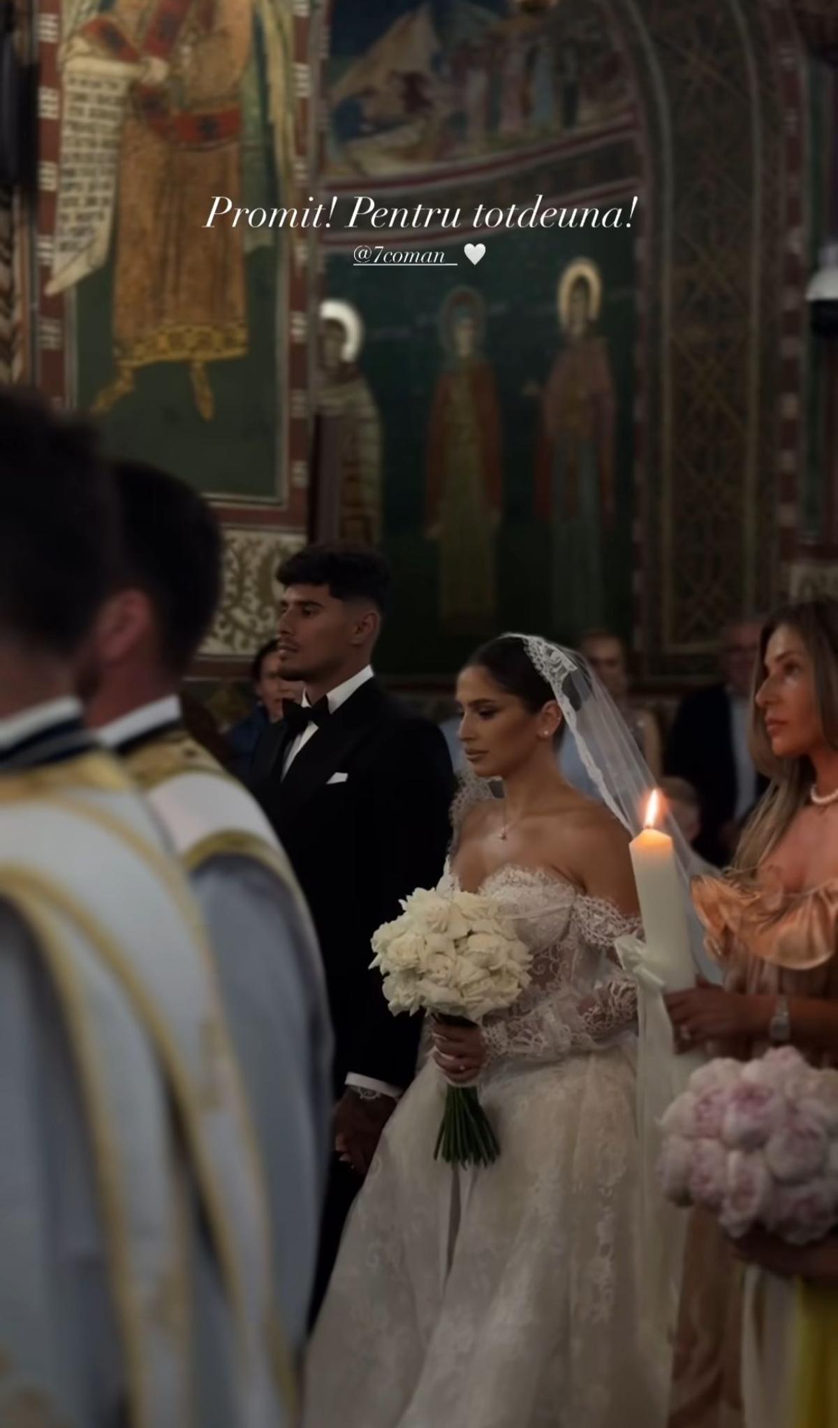 Imagini de la nunta lui Florinel Coman