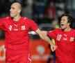 Jan Koller în tricoul naționalei Cehiei, în urmă cu mulți ani / Sursă foto: Guliver/Getty Images