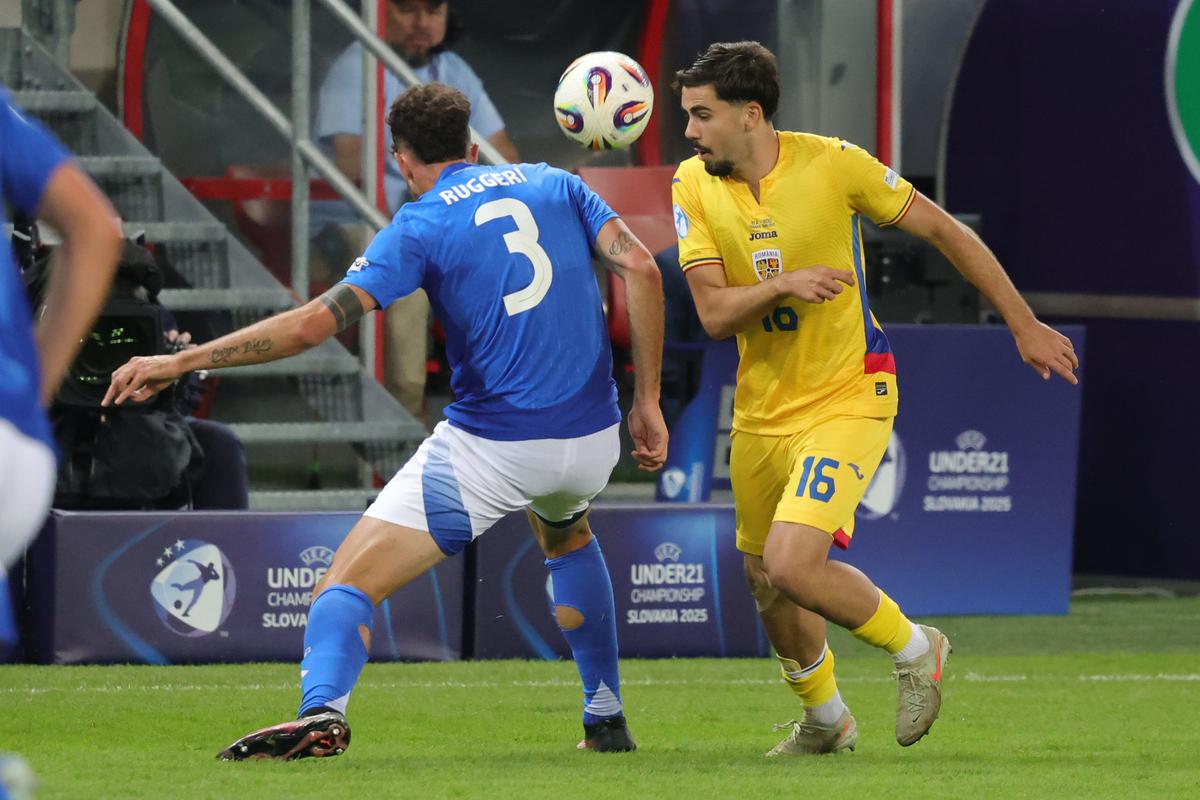 Imagini bune de la Italia U21 - România U21