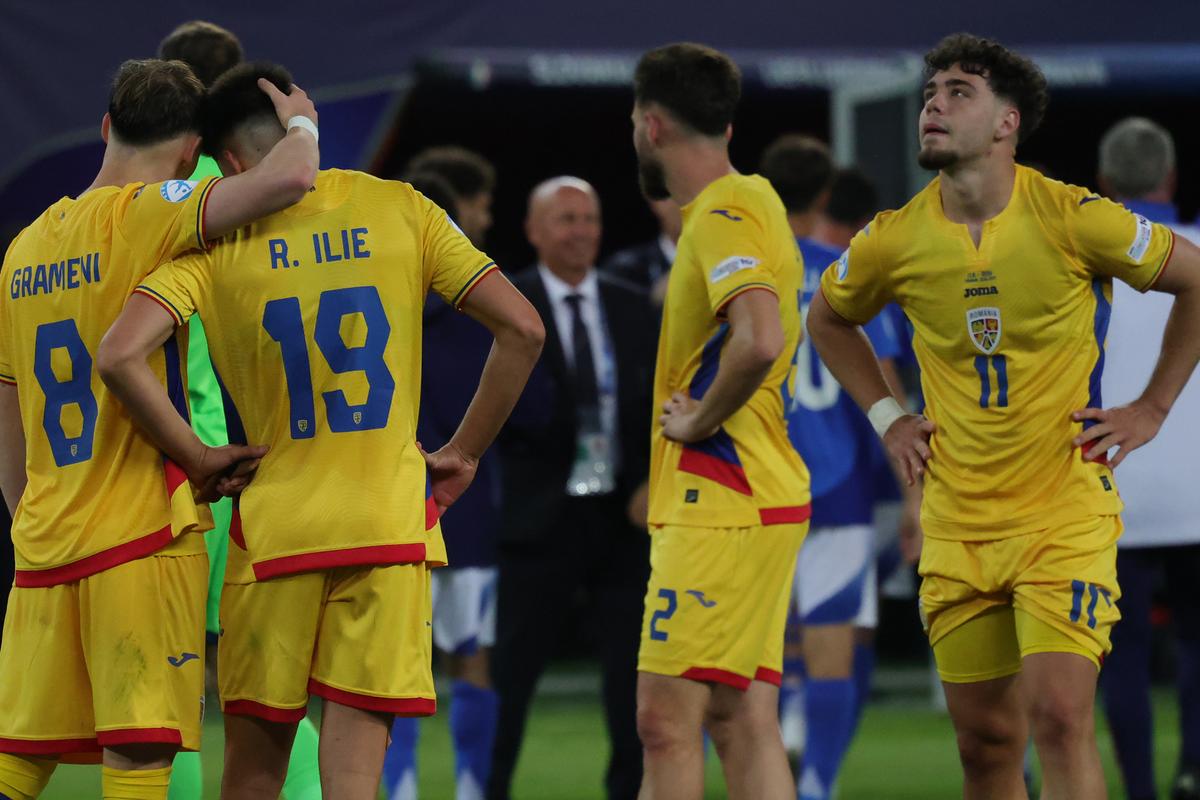 Imagini bune de la Italia U21 - România U21