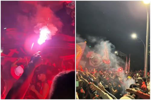 Incidente la plecarea lui Flamengo spre Mondialul Cluburilor. Foto: X.com