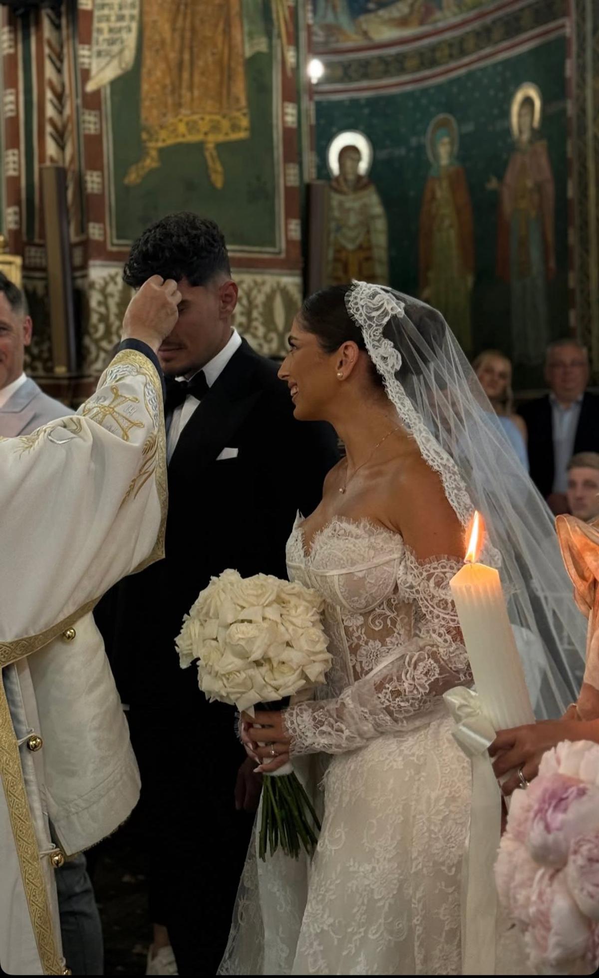 Imagini de la nunta lui Florinel Coman