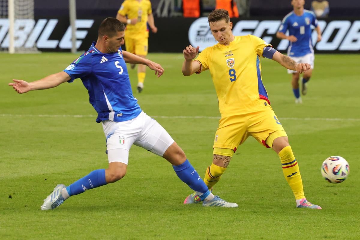 Imagini bune de la Italia U21 - România U21