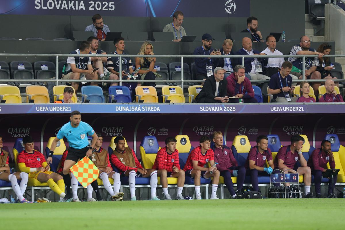 Staruri pe metru pătrat la banca tehnică a Angliei de la Europeanul U21: câștigători de Liga Campionilor și campioni din Premier League