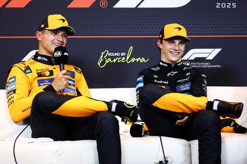 Lando Norris și Oscar Piastri Foto: Guliver/GettyImages