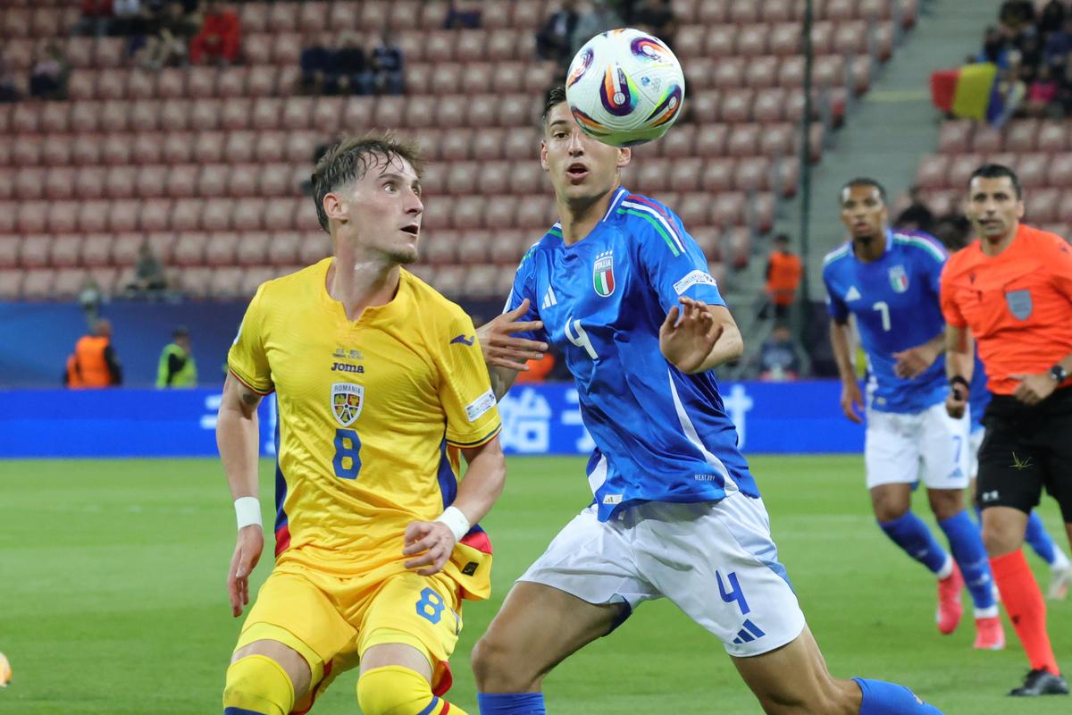 Imagini bune de la Italia U21 - România U21