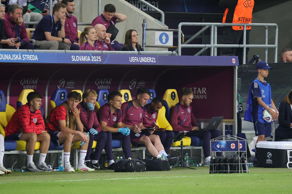 Staruri pe metru pătrat la banca tehnică a Angliei de la Europeanul U21: câștigători de Liga Campionilor și campioni din Premier League