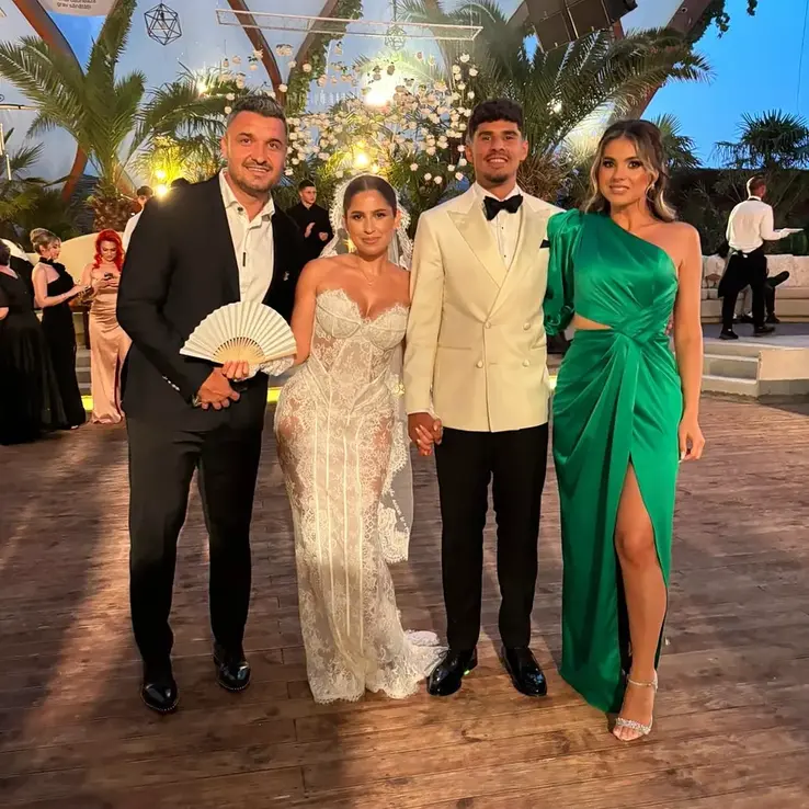 Constantin Budescu la nunta lui Florinel Coman / Foto: Instagram
