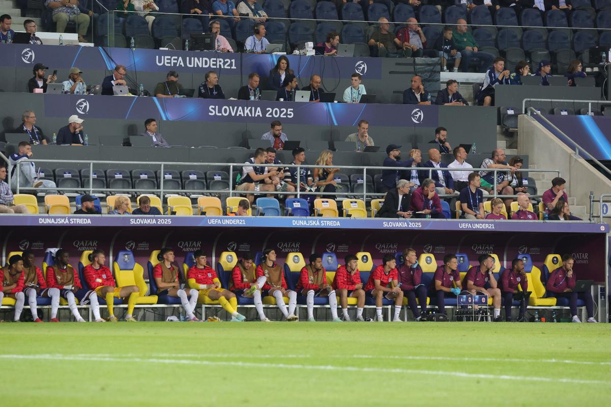 Staruri pe metru pătrat la banca tehnică a Angliei de la Europeanul U21: câștigători de Liga Campionilor și campioni din Premier League