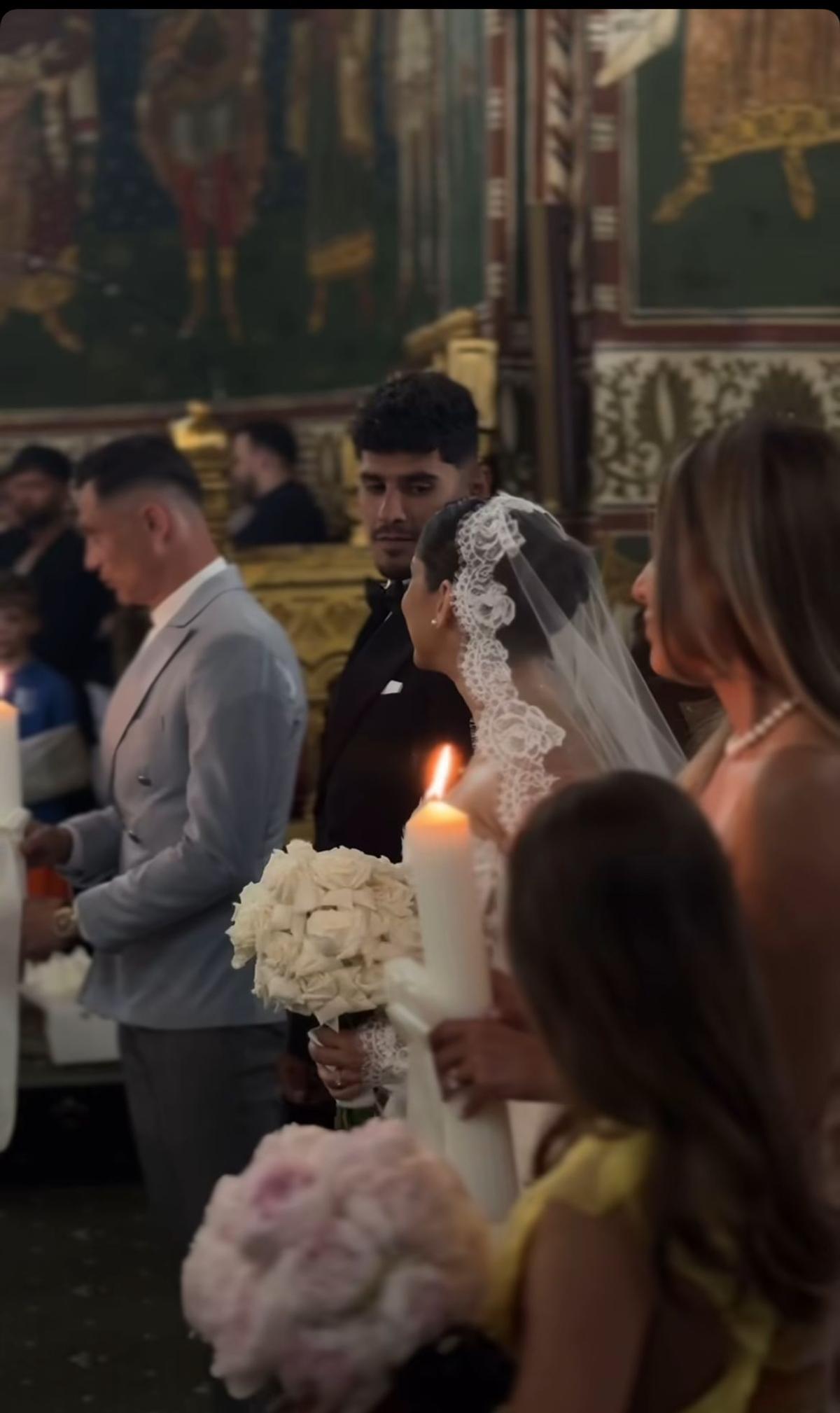 Imagini de la nunta lui Florinel Coman