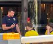 A doua zi după penalty-ul ratat cu Italia, Louis Munteanu a fost băgat „în ședință” de oficialii FRF, chiar în fața hotelului