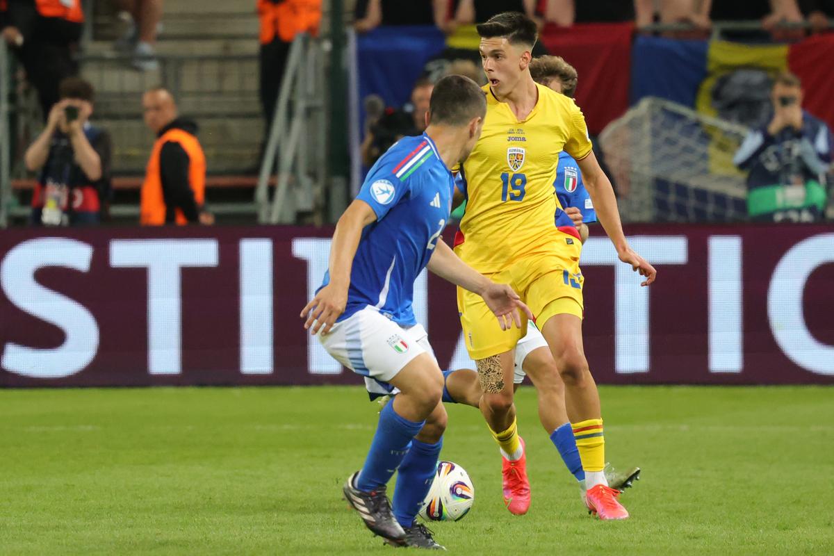 Imagini bune de la Italia U21 - România U21