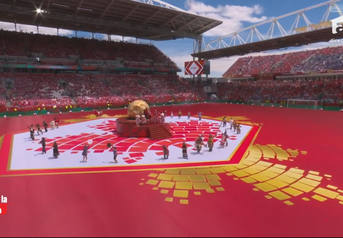 Canada - Bosnia, a doua ceremonie de deschidere a Mondialului