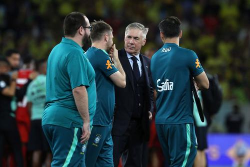 Carlo Ancelotti este de un an selecționerul Braziliei, pe care a condus-o în 12 meciuri / Foto: GettyImages