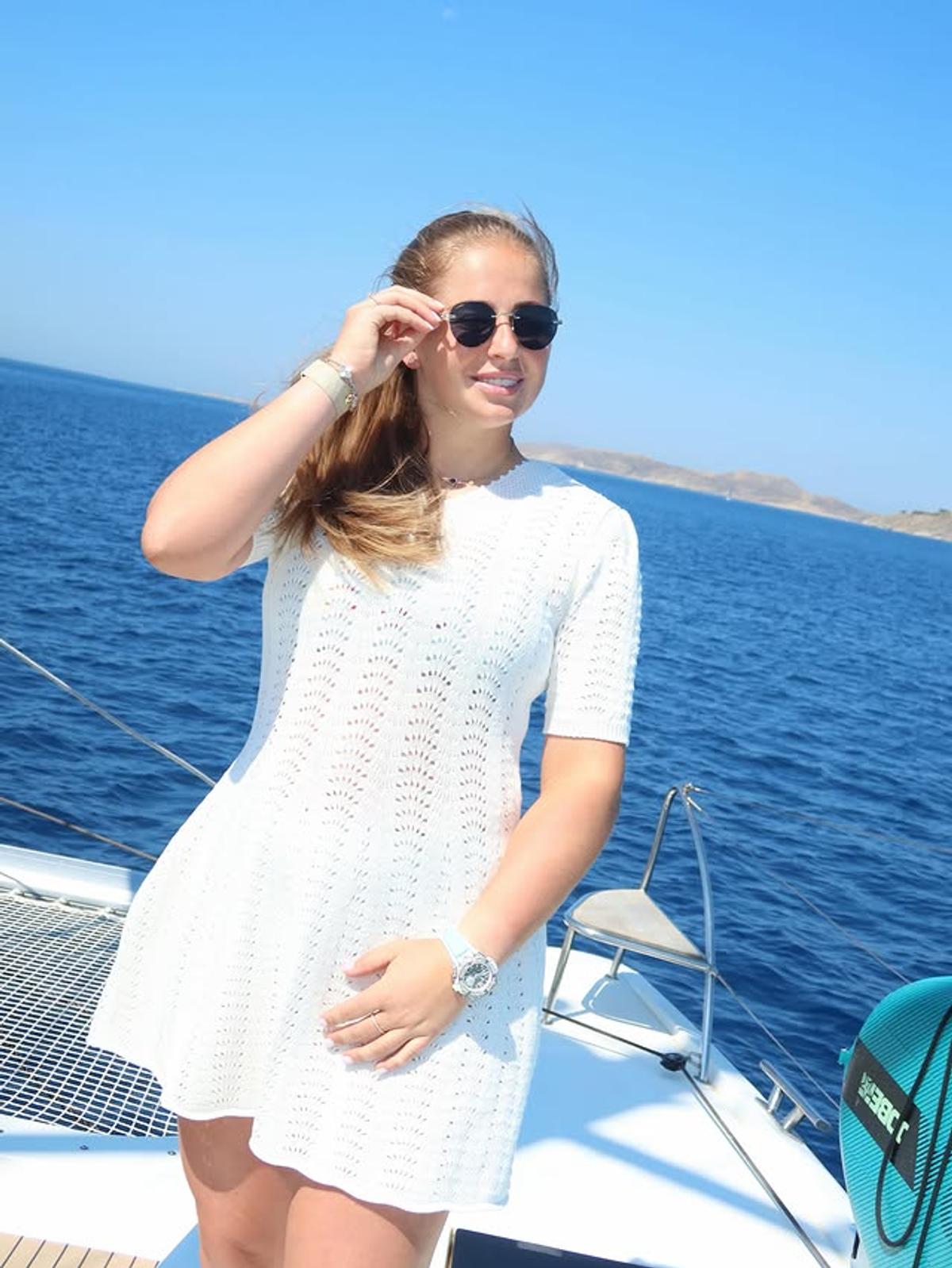 Marea rivală a Simonei Halep, de nerecunoscut pe plajele din Grecia