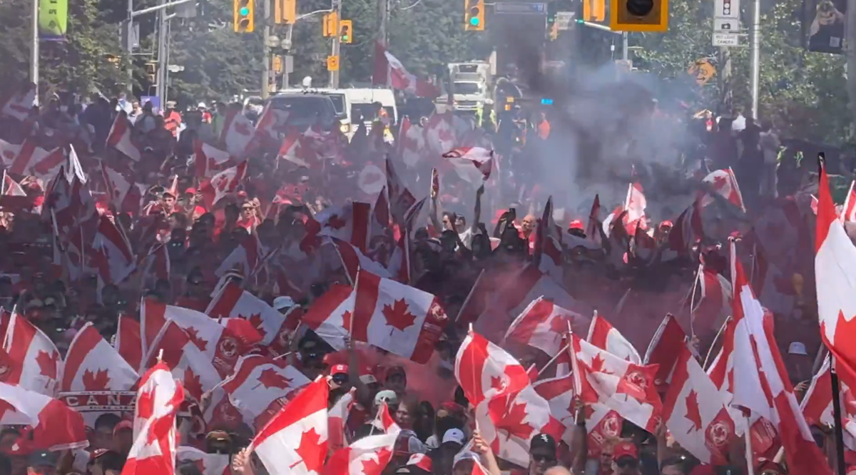 Fanii înainte de Canada - Bosnia