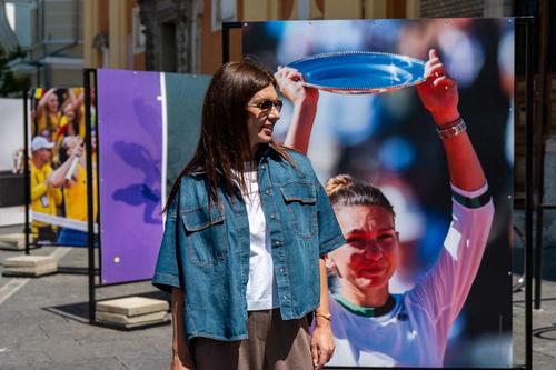 Simona Halep, la Cluj-Napoca, pentru evenimentul de retragere/Foto: Instagram (Simona Halep)