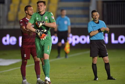 Mihai Popa a fost eliminat în Petrolul - Rapid // foto: Cristi Preda