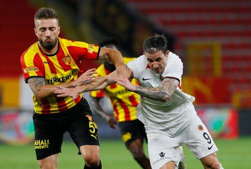 Bogdan Stancu (dreapta) în Goztepe - Genclerbirligi // foto: Facebook @ Genclerbirligi Spor Kulubu