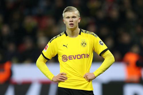 Erling Haaland a marcat 13 goluri pentru Borussia Dortmund în acest sezon // foto: Guliver/gettyimages