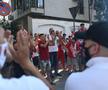 DINAMO - POLI IAȘI. VIDEO + FOTO Fanii lui Dinamo au greșit intrarea: momente comice în „Ștefan cel Mare”