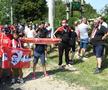 DINAMO - POLI IAȘI. VIDEO + FOTO Fanii lui Dinamo au greșit intrarea: momente comice în „Ștefan cel Mare”