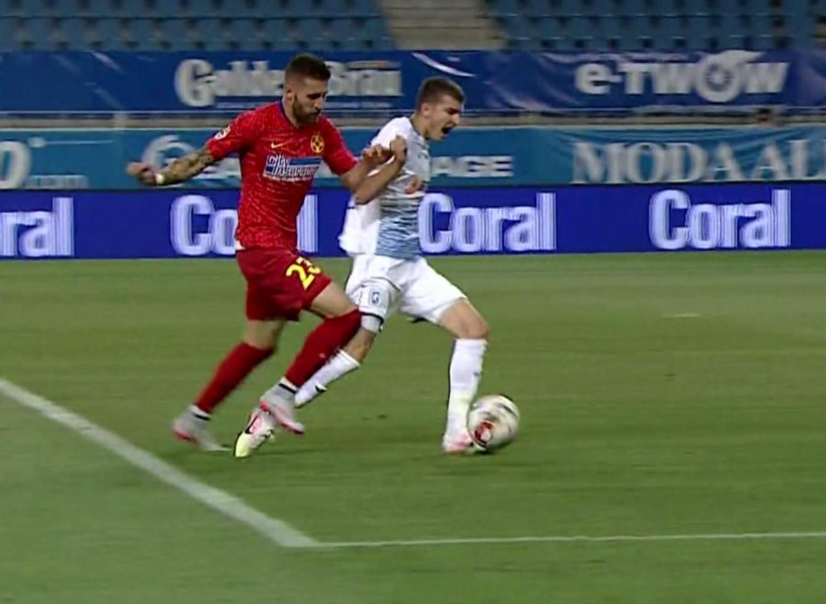 Craiova - FCSB, penalty 12.07