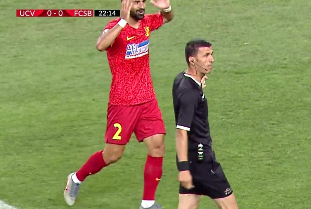 Craiova - FCSB, penalty 12.07