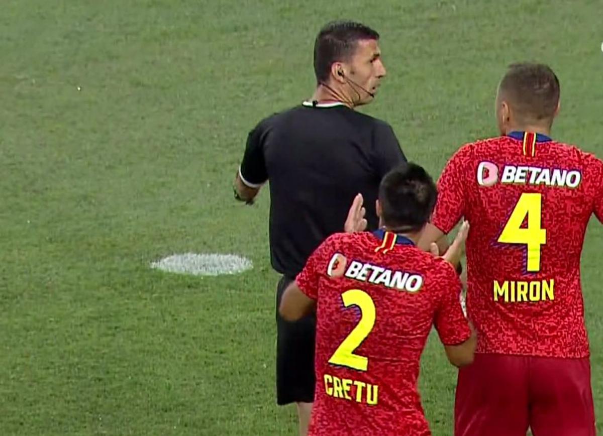 Craiova - FCSB, penalty 12.07